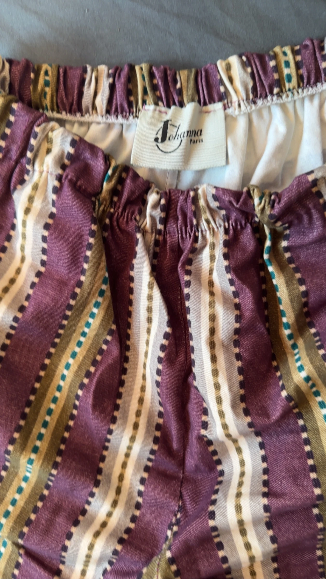 Pantalón Magic 2 rayado lila-Johanna paris-Talla única TU-Muy buen estado – photo 3